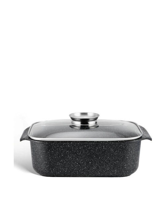 Edenberg Rectangular Dutch Oven Aluminum 8.5lt 3 Pieces