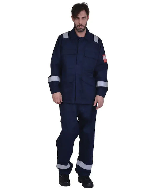 Ergo Μπουφάν Εργασίας Navy Μπλε