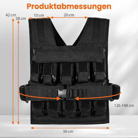 Costway Vest with Weight 20kg