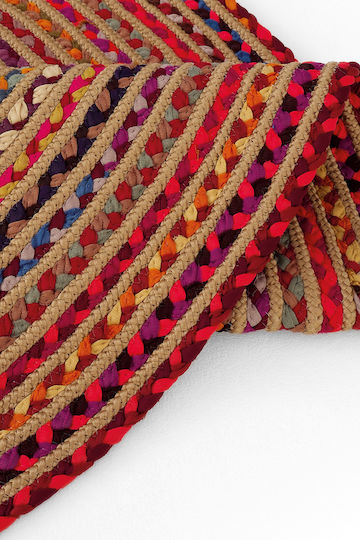 SteweHome Wohnzimmer Teppich Flur Sommer Korallenfarben 80x300cm