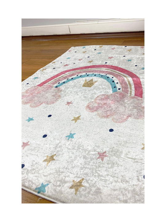 SteweHome Детски Килим Черен 80x150см Дебелина 60мм