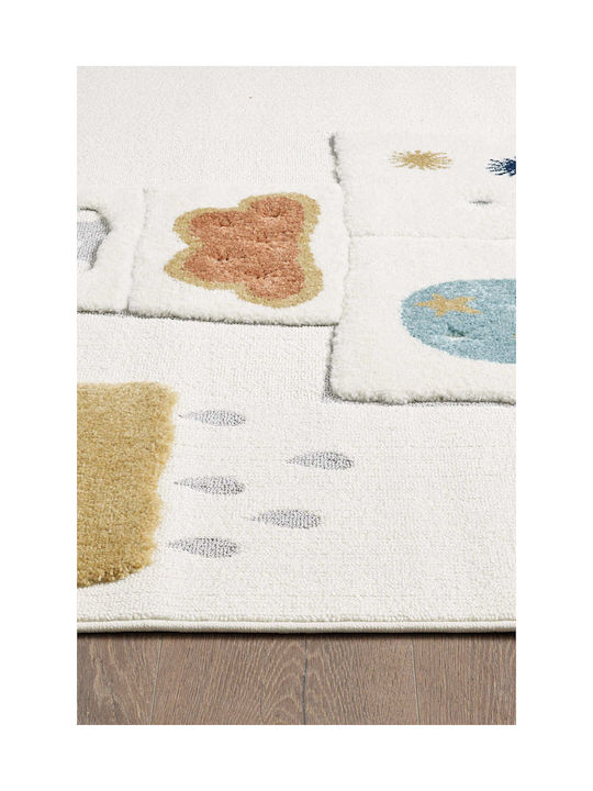 SteweHome Детски Килим Жълт 120x200см