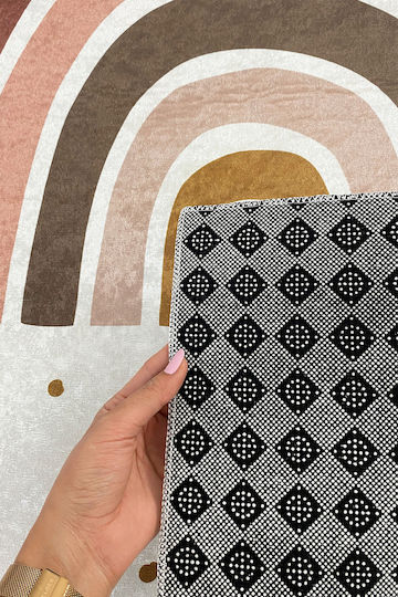 SteweHome Παιδικό Χαλί Μαύρο 120x300cm Πάχους 60mm
