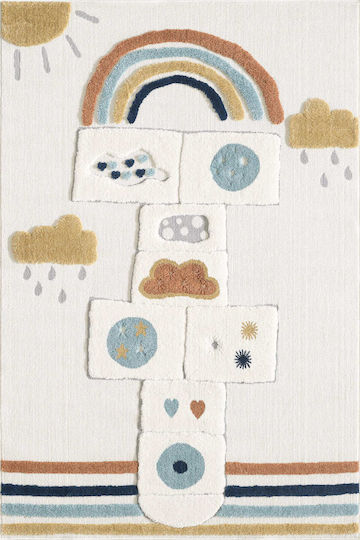 SteweHome Covor Pentru Copii Galben 140x200cm