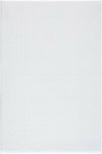 SteweHome Детски Килим Бял 120x250см