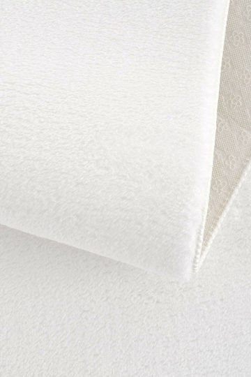 SteweHome Παιδικό Χαλί Λευκό 80x150cm
