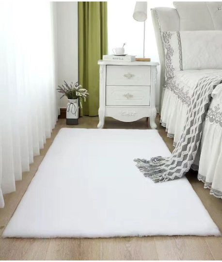 SteweHome Детски Килим Бял 80x150см