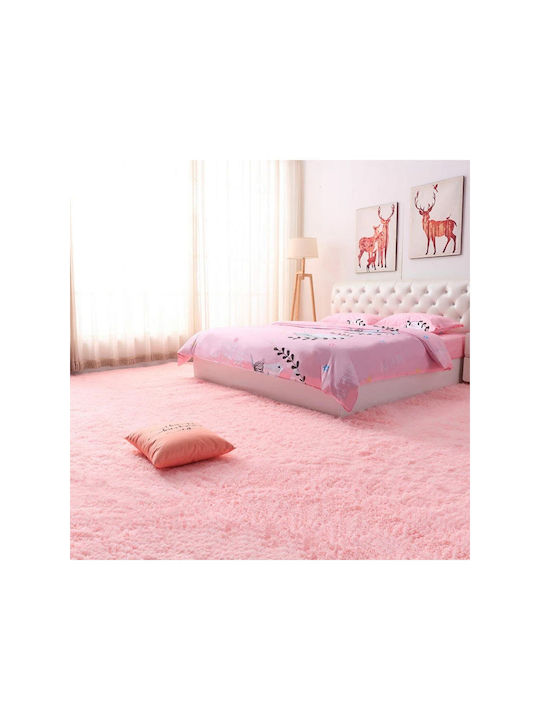 SteweHome Παιδικό Χαλί Ροζ 100x220cm