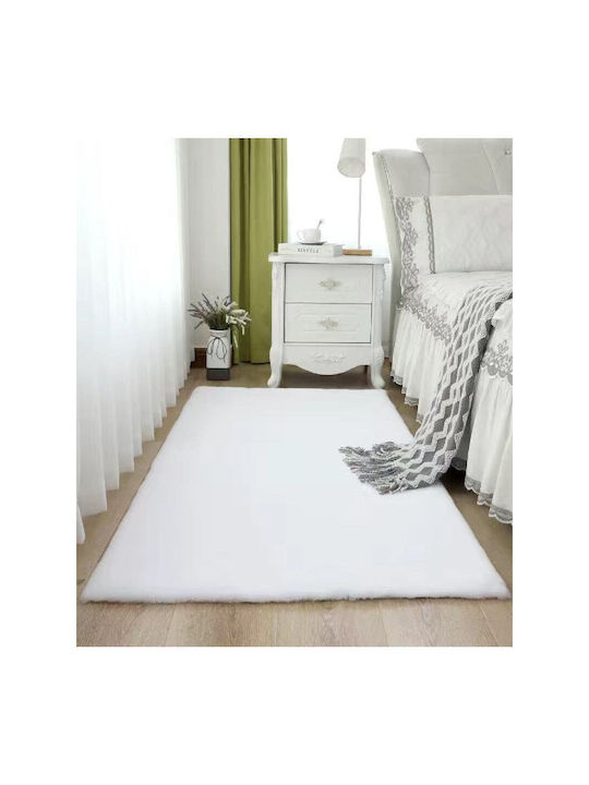 SteweHome Παιδικό Χαλί Λευκό 80x200cm SteweHome Παιδικό Χαλί Λευκό 80x200cm