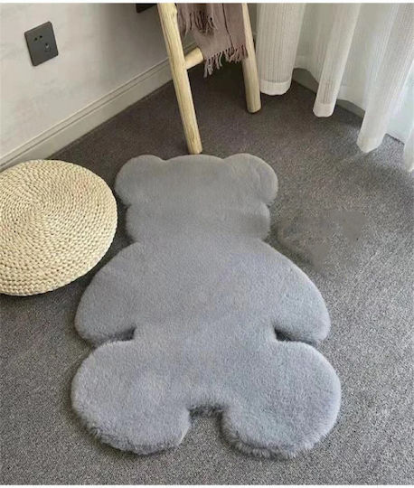 SteweHome Kids Rug Gray By Meter Width 50cm Thickness 60mm