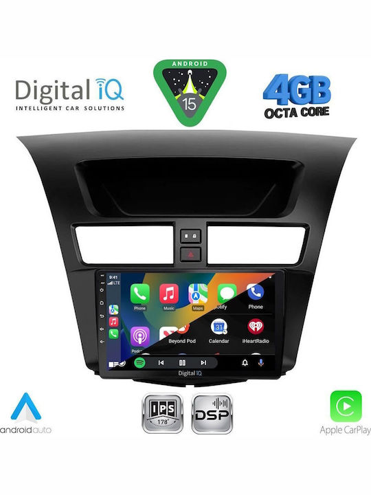 Digital IQ Car Audio System for Mazda BT-50 2012-2019 (Bluetooth/USB/WiFi/GPS/Apple CarPlay/Android Auto) with 9" Touch Screen