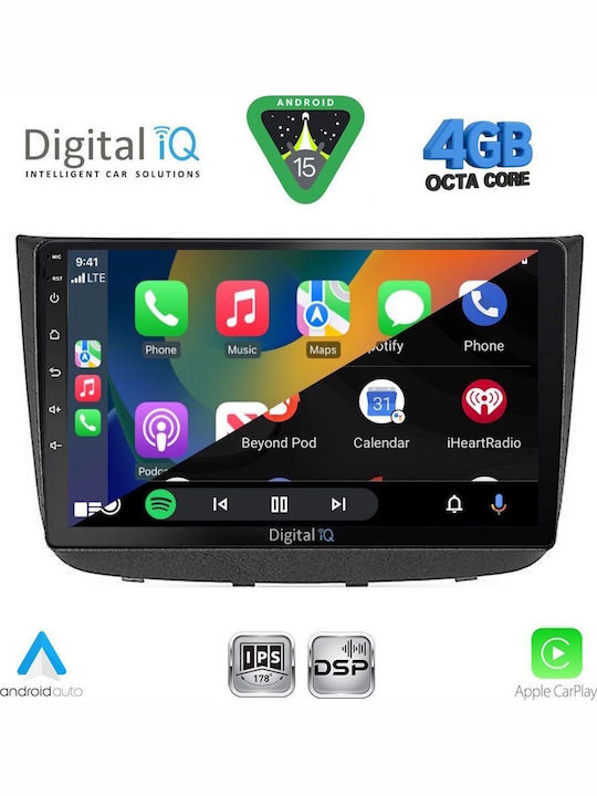 Digital IQ Car Audio System for Mercedes-Benz Vito / Viano 2003-2007 Bluetooth USB WiFi GPS Apple CarPlay Android Auto with 10" Touch Screen