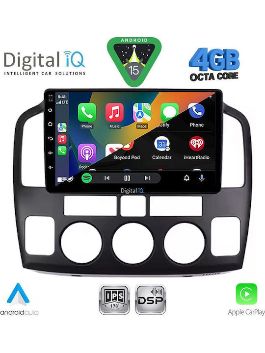 Digital IQ Car Audio System for Suzuki Vitara 2000-2005 Bluetooth USB WiFi GPS Apple CarPlay Android Auto with 9" Touch Screen