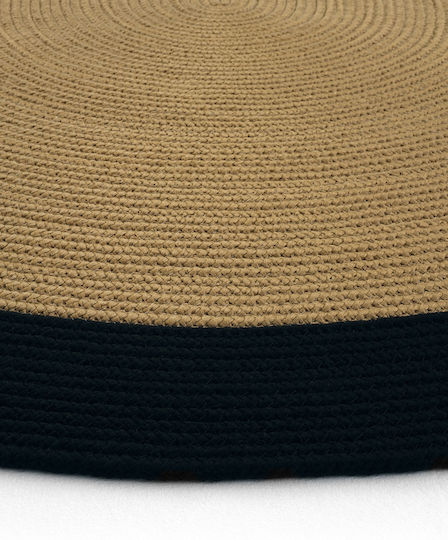 SteweHome Handmade Kids Rug Brown By Meter Width 80cm 80x300cm Thickness 60mm