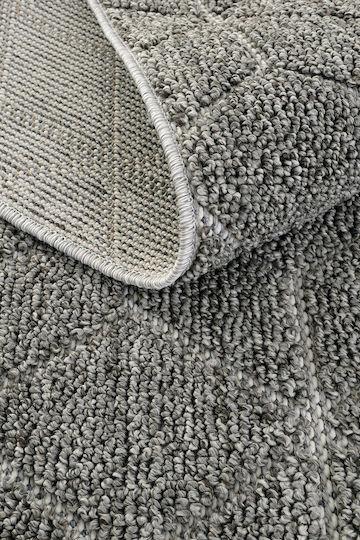 SteweHome Kids Rug Gray By Meter Width 80cm 80x250cm Thickness 90mm