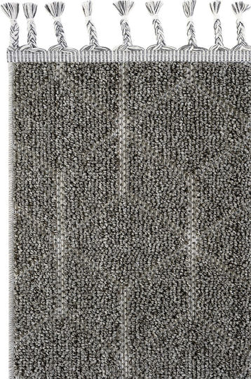 SteweHome Kids Rug Gray By Meter Width 80cm 80x250cm Thickness 90mm
