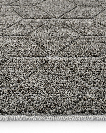 SteweHome Kids Rug Gray By Meter Width 80cm 80x250cm Thickness 90mm