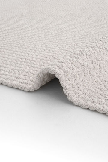 SteweHome Kids Rug White By Meter Width 80cm 80x300cm Thickness 60mm