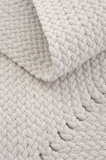 SteweHome Kids Rug White By Meter Width 80cm 80x300cm Thickness 60mm