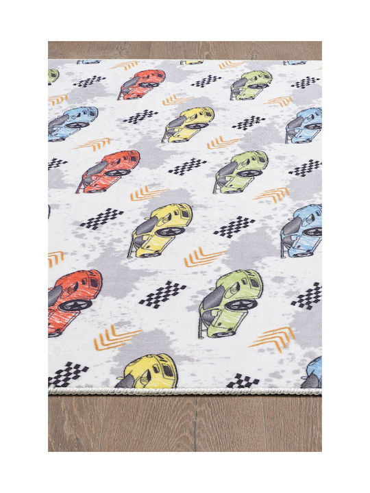 SteweHome Covor Pentru Copii Alb Tăiat La Dimensiune Lățime 140cm 140x220cm Grosime 60mm