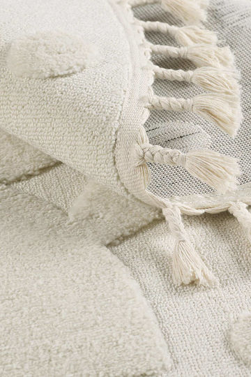 SteweHome Kids Cotton Beige Rug By Meter Width 160cm 160x160cm