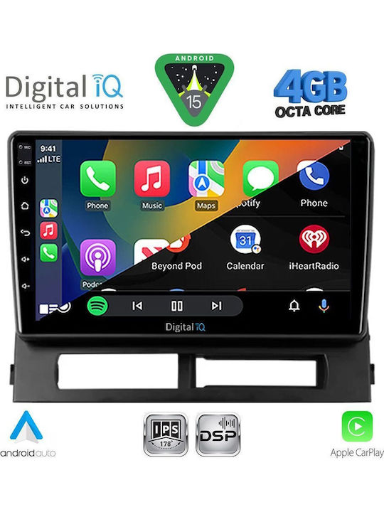 Digital IQ Car Audio System for Toyota Prius 2003-2009 with Clima (Bluetooth/USB/WiFi/GPS/Apple CarPlay/Android Auto) with 9" Touch Screen