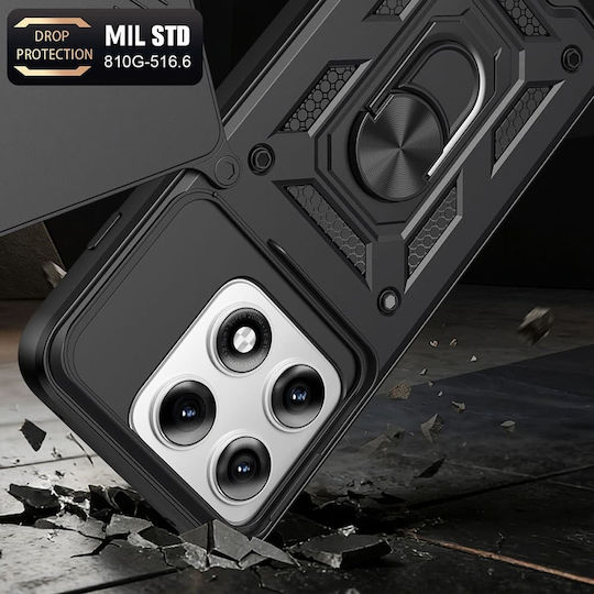 Techsuit Camshield Series Handyhülle Schwarz Motorola Edge 70 Pro