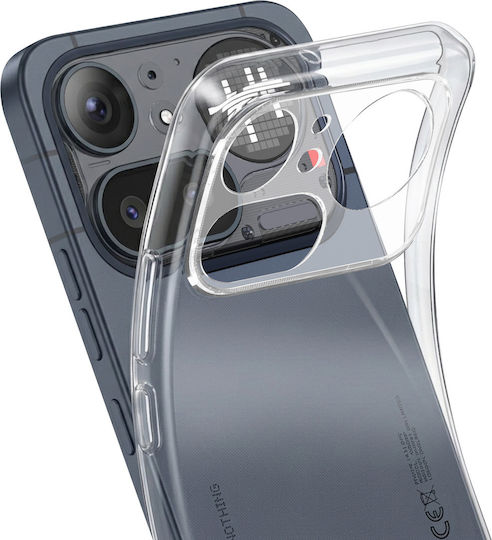 Avizar Husa Nimic Telefon 4a Pro Moale Ultra-subțire 1.5mm Silicon Transparentă