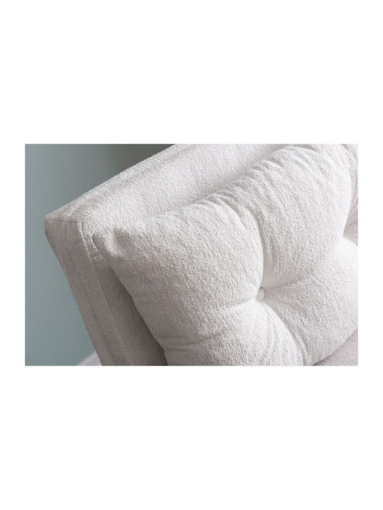 Seda Einzel Polothrona Bett Weiß 78x67x78cm