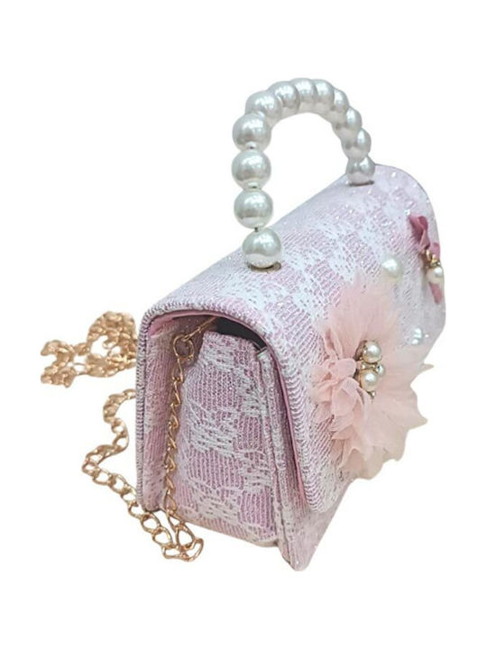 Kinder Tasche Umhängetasche Flieder 14x10x5cm