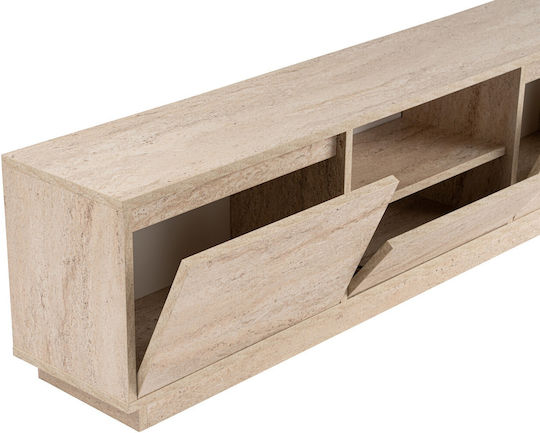 TV Stand Gaia Beige L160xD29.5xH42cm