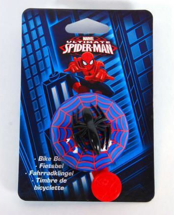 E&l Spiderman Fahrradklingel Metallisch Kompatibel Mit Den meisten Lenker Lauter Klang