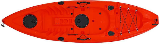 Seastar Viper 28151 Πλαστικό Kayak Ψαρέματος 1 Ατόμου Κόκκινο