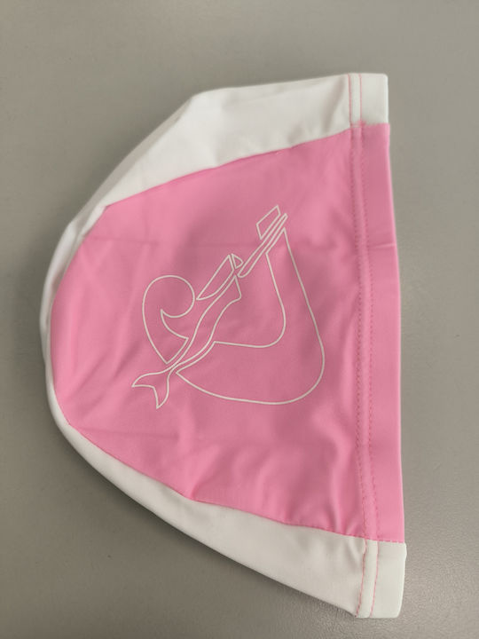 Kinderstoffkappe Cressi Tago Spandex Pink Weiß