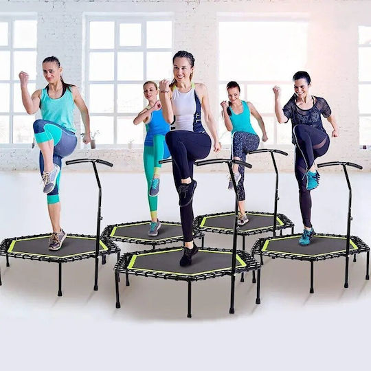 Trampolină Gimnastică Diametru 122cm cu Mâner