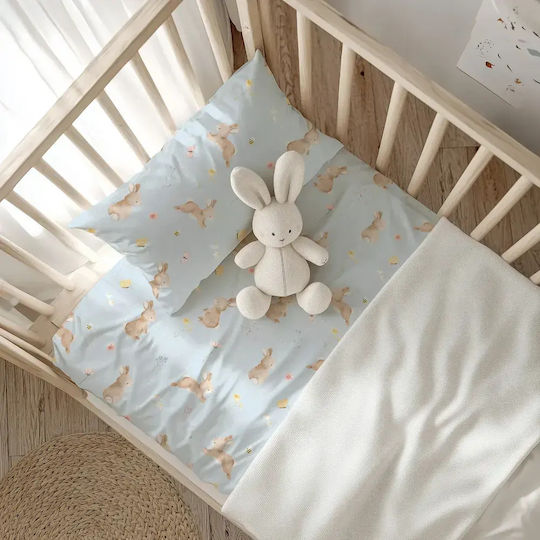 Borea Ceașaf Pepinieră Swaddling Pique Roz 80x110cm