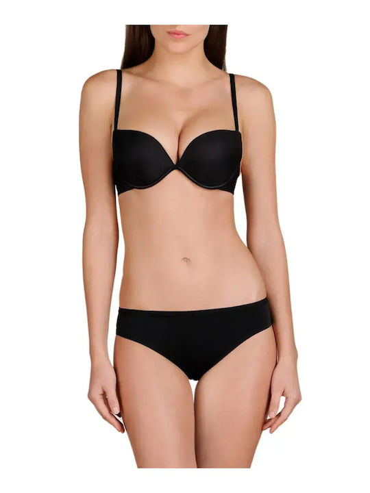 Full Effect W8144 Negru Sutien Push Up cu Baloane