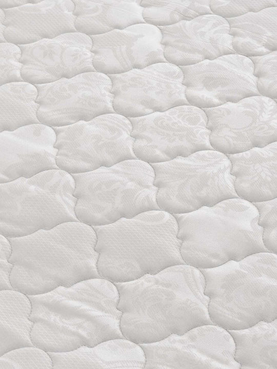 Pat Pentru Copii Cușetă Single Cu Saltea Alb 90x190cm