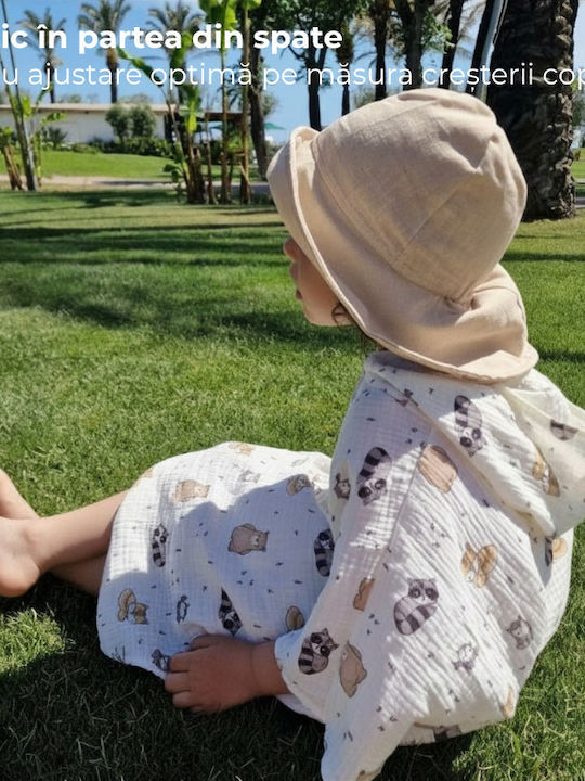Kidizi Kinderhut Stoff Sonnenschutz Beiges