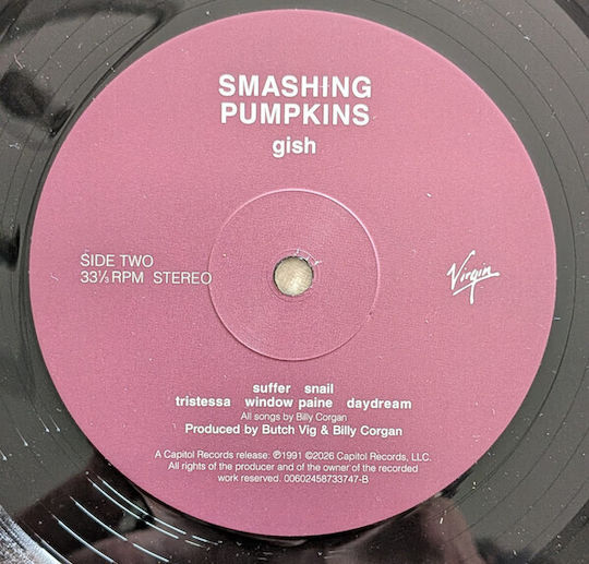 Smashing Pumpkins* Gish Vinyl