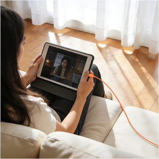 Usams USB 2.0 Kabel USB-C männlich - USB-C 30W Schwarz SJ788USB01