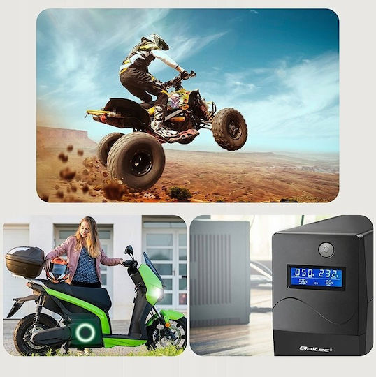 Qoltec Universal Τροφοδοτικό με Ισχύ 6W (52660)
