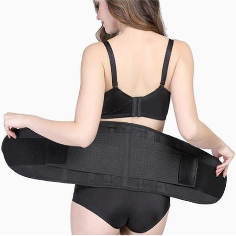 Neoprene Slimming Belt 75 95 Cm Black