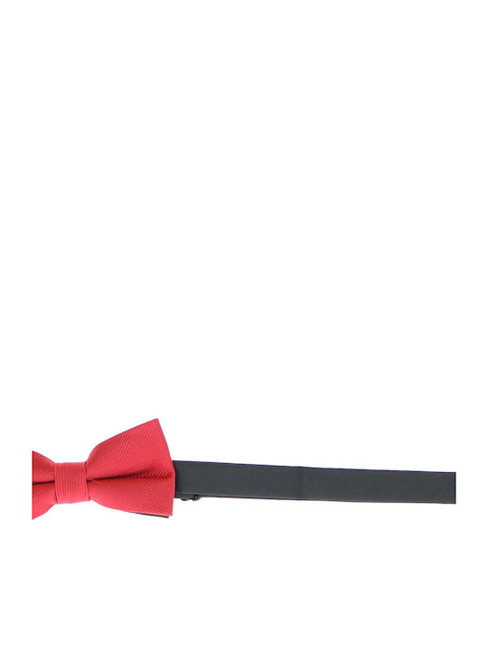 Kids' Bow Tie Buticcochet 9x5 Cm Linear Pattern Dark Red Papc251