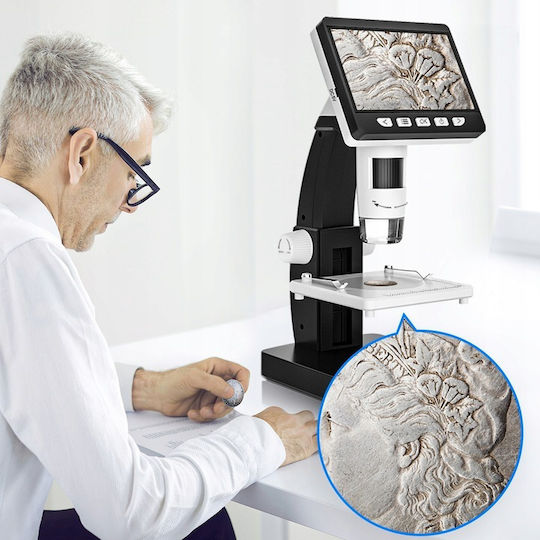 Microscop Digital Biologic USB Educațional cu Ecran
