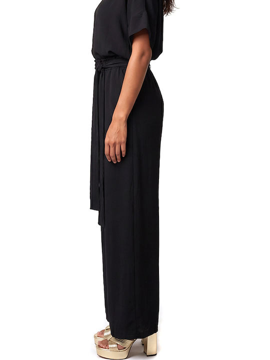 Women's Pantaloons with Rubber Band Black