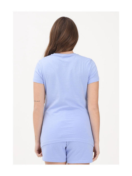 PUMA Logo Women's Sports T-shirt Purple