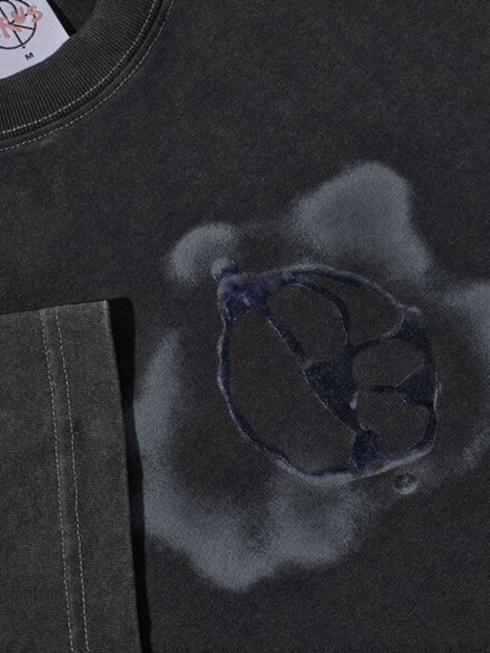Tricou Argintiu Negru