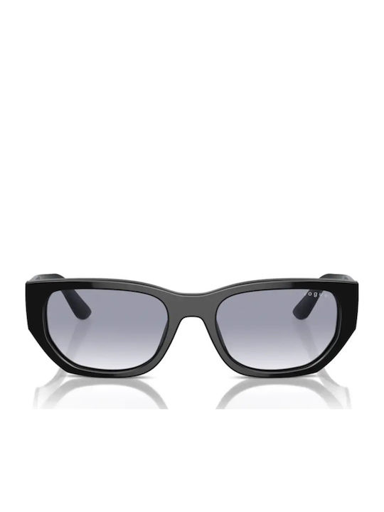 Vogue W44 Γυαλιά Ηλίου Μαύρα με Σκελετό Vogue W44 Γυαλιά Ηλίου Μαύρα με Σκελετό