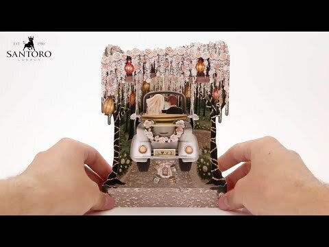 Santoro Love Forever Swing Card 3d Card